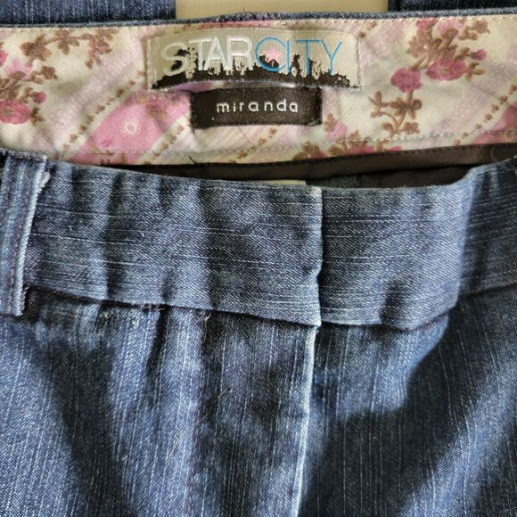 Star City Juniors Jeans Size 7 Straight Leg - Picture 8 of 8